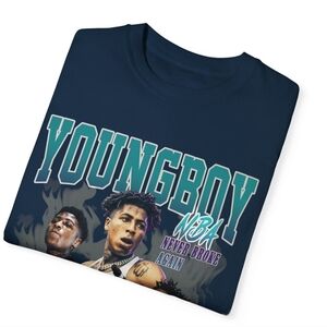 NBA Youngboy Graphic T-shirt, Hip Hop, Urban